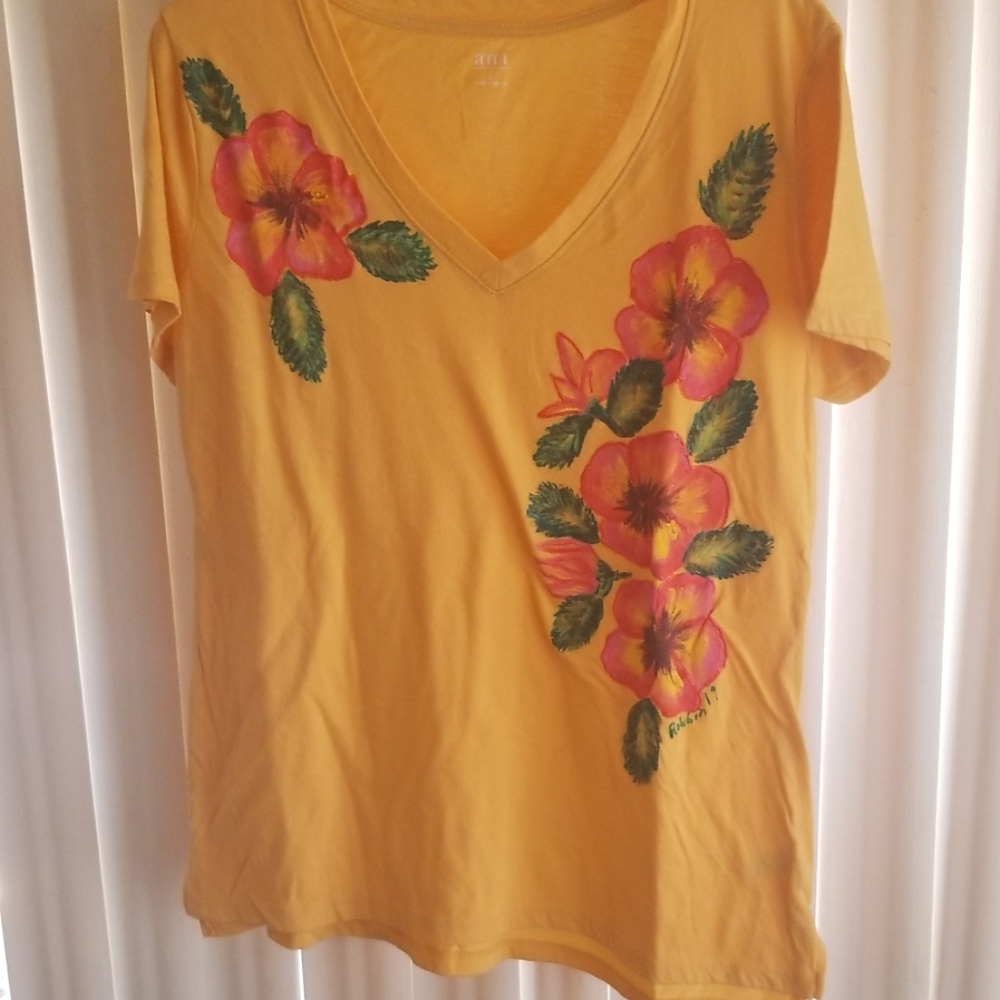 Hand painted tee